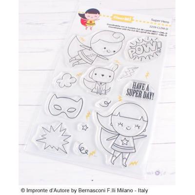 Impronte d’Autore Clear Stamps - Super Hero